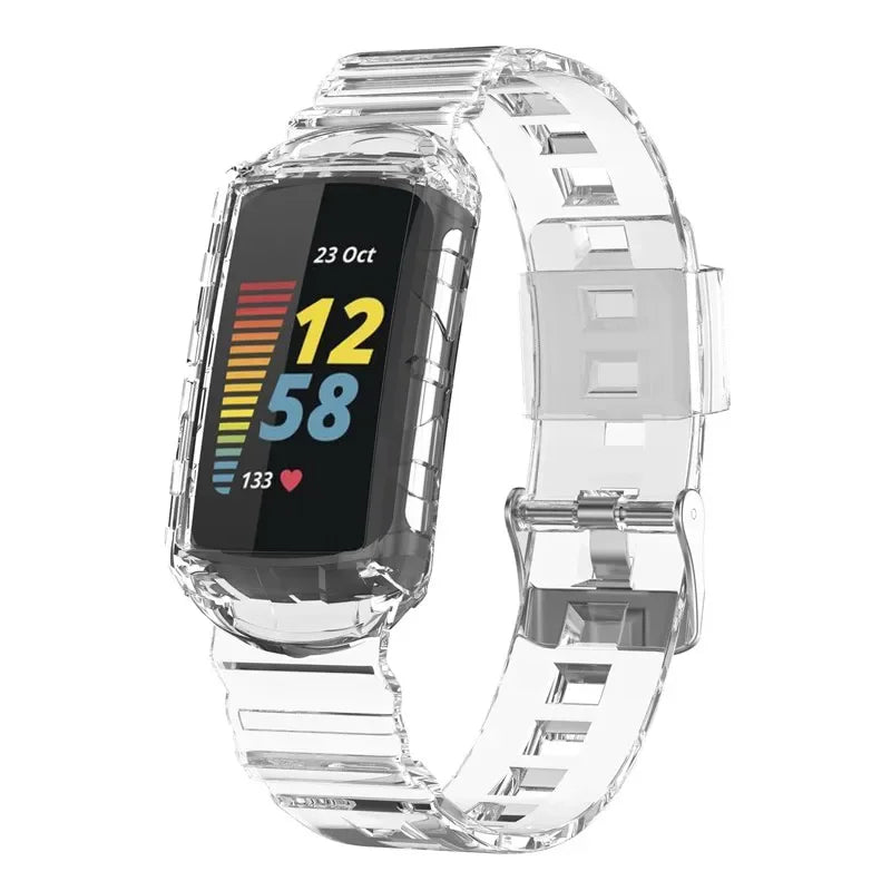 Fitbit Charge 5 6 Silicone Strap - Comfortable, Flexible