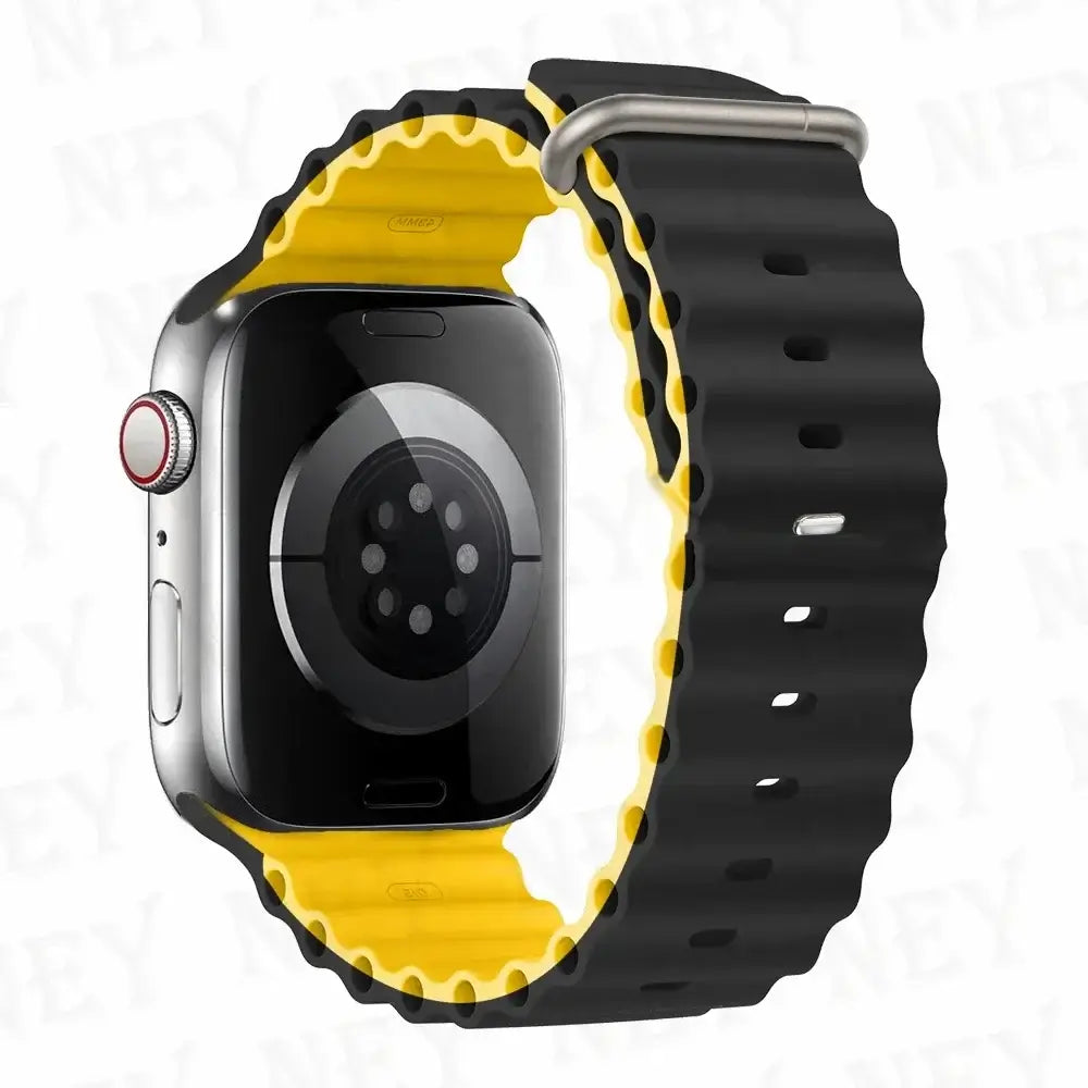 Apple Watch Silicone Strap - Soft Flexible Comfortable Fit