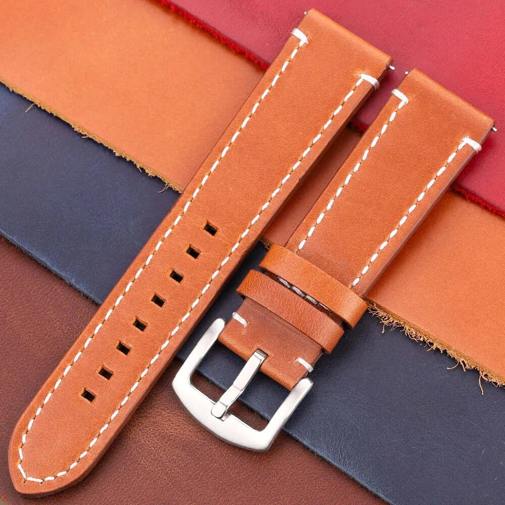 Suunto Leather Band - Durable Stylish Genuine Comfort
