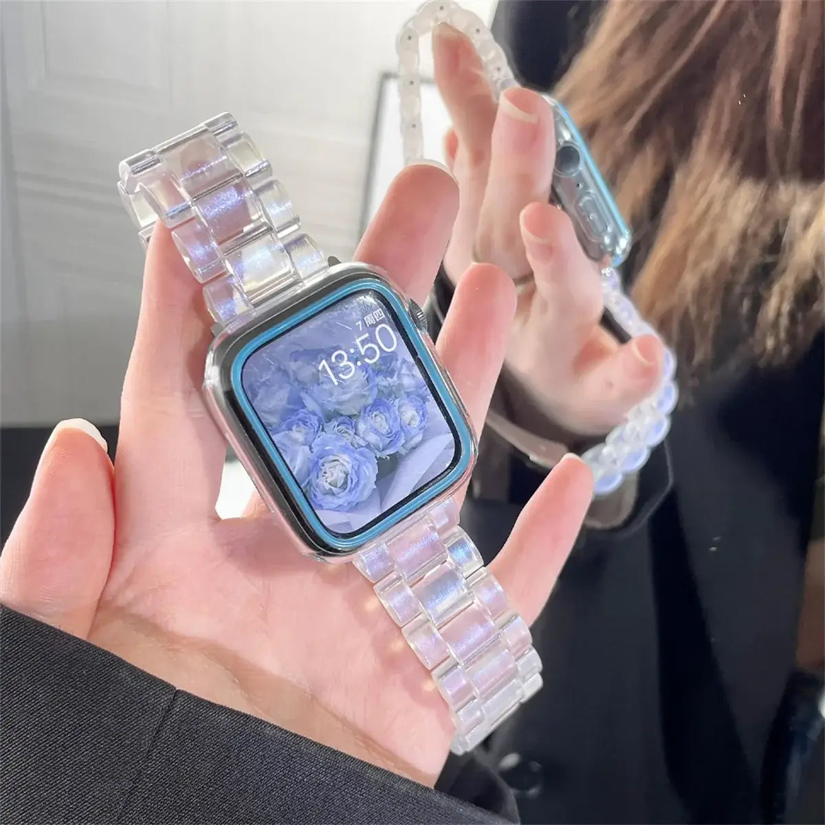 Apple Watch Resin Strap - Stylish, Durable Design