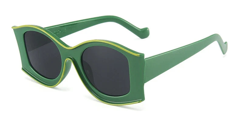 Colorful oversized retro Sunglasses