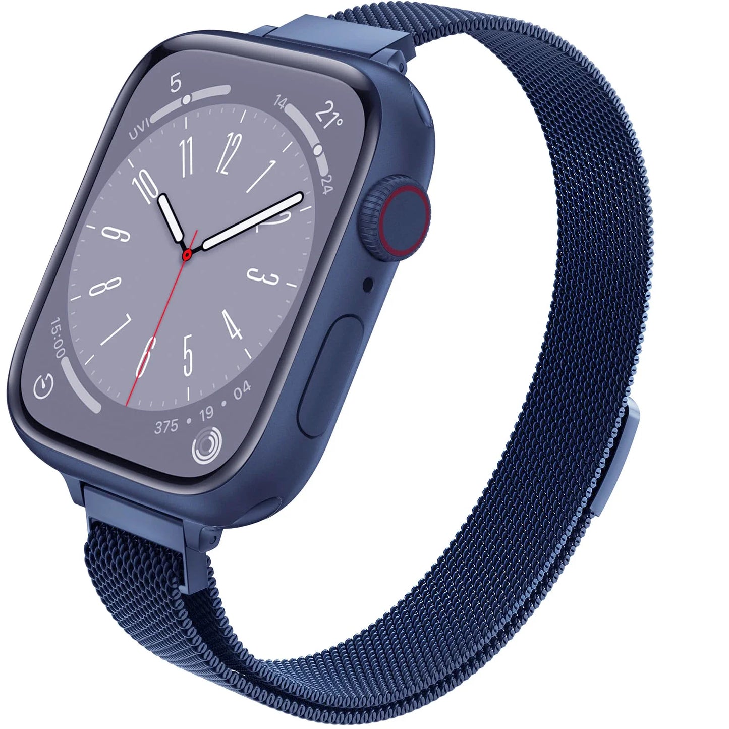 Apple Watch Slim Milanese Loop Band - Stainless Steel Mesh