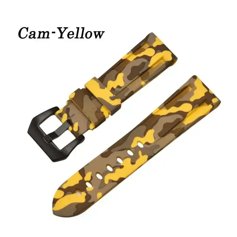 Samsung Galaxy Watch Silicone Band - Soft Waterproof Camo