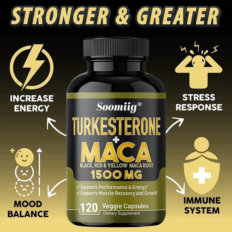 Endurance Supplement for Men - Supports Athletic Performance, Muscle Repair and Growth, Strength, Vitality and Overall Health