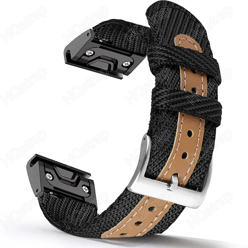 Garmin Sport Nylon Strap - Breathable Comfortable Design