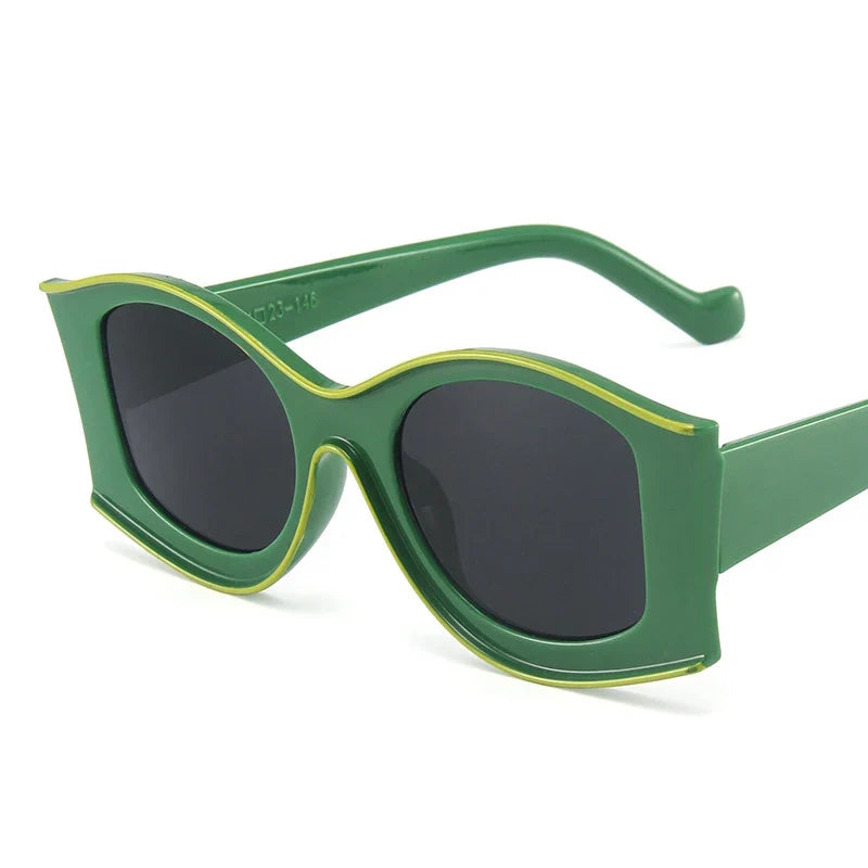 Colorful oversized retro Sunglasses