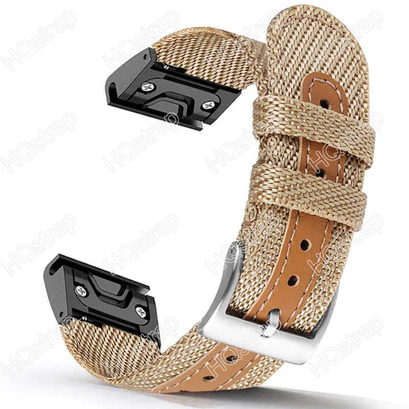 Garmin Sport Nylon Strap - Breathable Comfortable Design