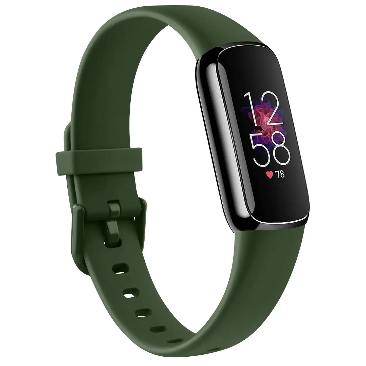 Fitbit Luxe Silicone Band - Soft Waterproof Comfortable Strap