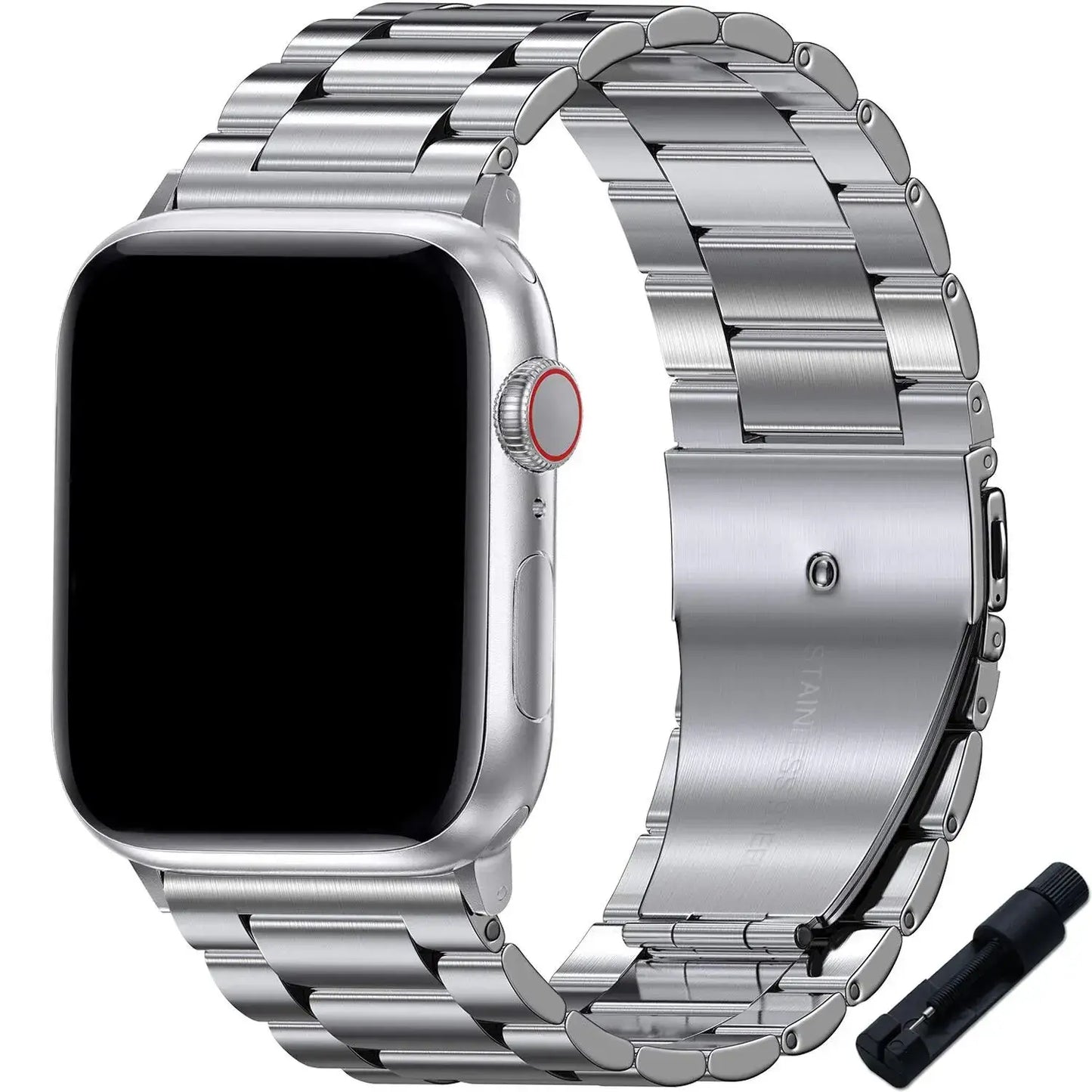 Apple Watch Stainless Steel Band - Sleek Durable Design