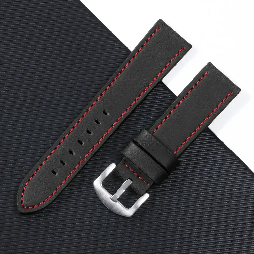 Samsung Galaxy Watch Leather Strap - Premium Classic Design