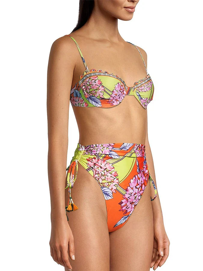 Funky High Waist Two-Piece Swimsuit
