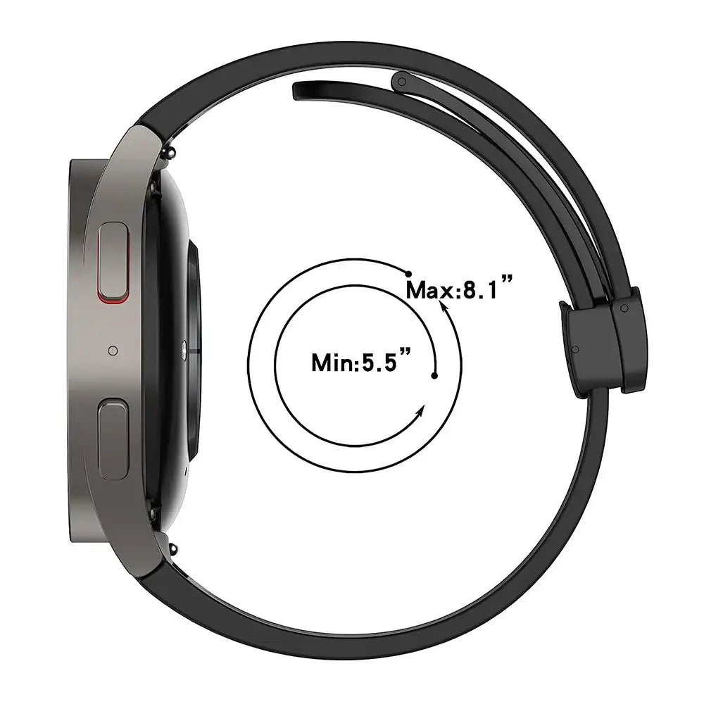 Fitbit Versa & Sense Silicone Strap With Magnetic Clasp