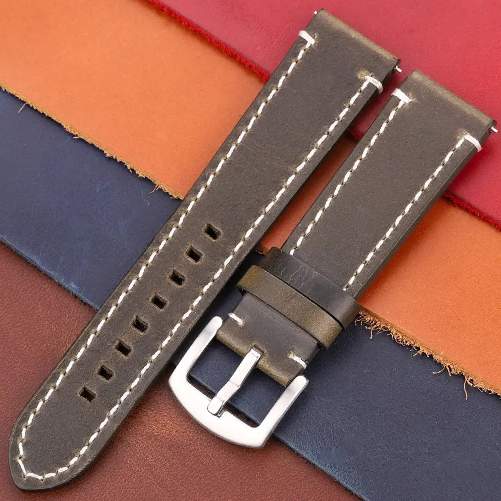 Suunto Leather Band - Durable Stylish Genuine Comfort