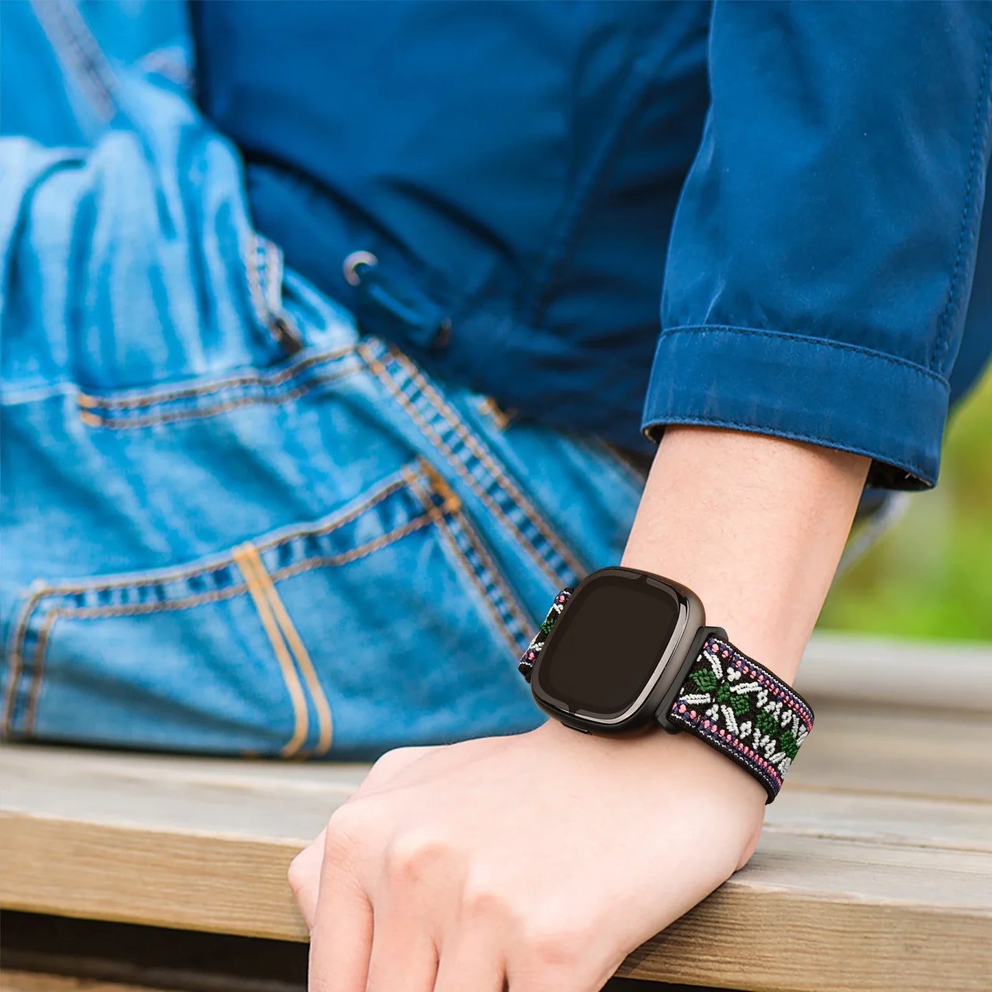Nylon Fitbit Versa & Sense Bands