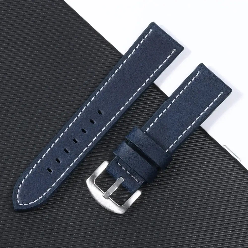 Samsung Galaxy Watch Leather Strap - Premium Classic Design