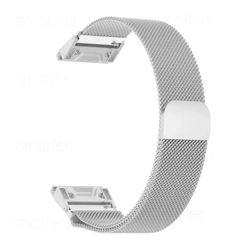 Garmin Stainless Steel Magnetic Strap - Durable QuickFit Band