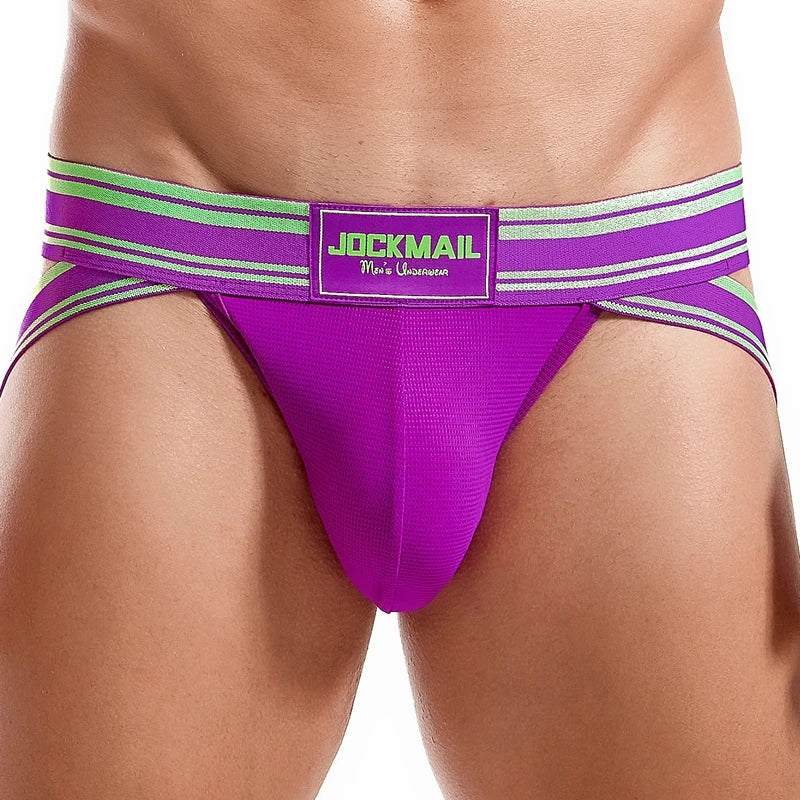 Jockmail Fiesta Jockstrap – Men's Low-Waist Supportive Underwear