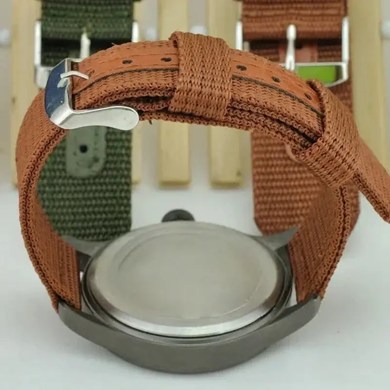 Ticwatch Nylon and Leather Band Eco-Friendly Stylish Design