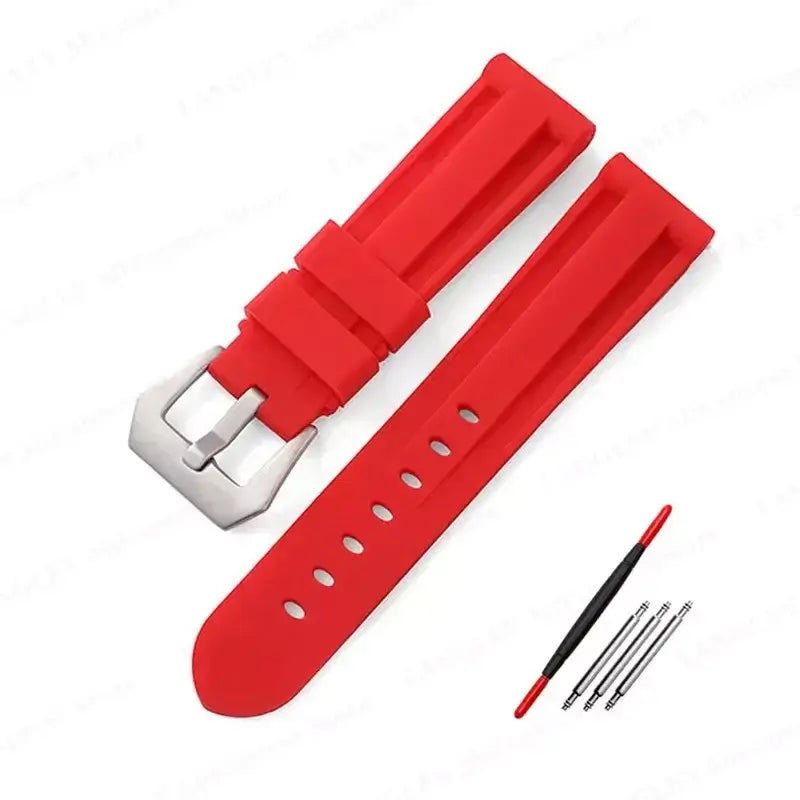 Huawei Silicone Strap - Two-Tone Colorful Design, Stylish