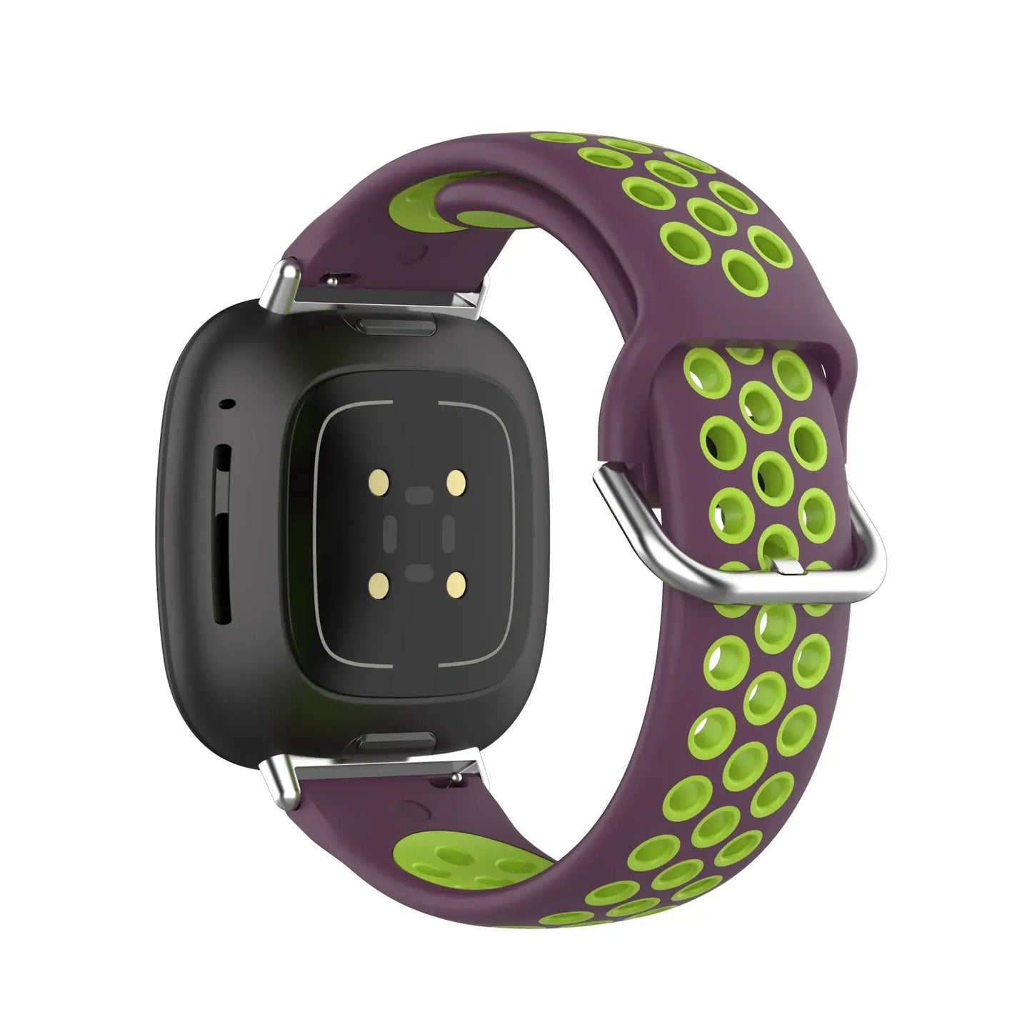 Fitbit Versa & Sense Silicone Band - Breathable Stylish Straps