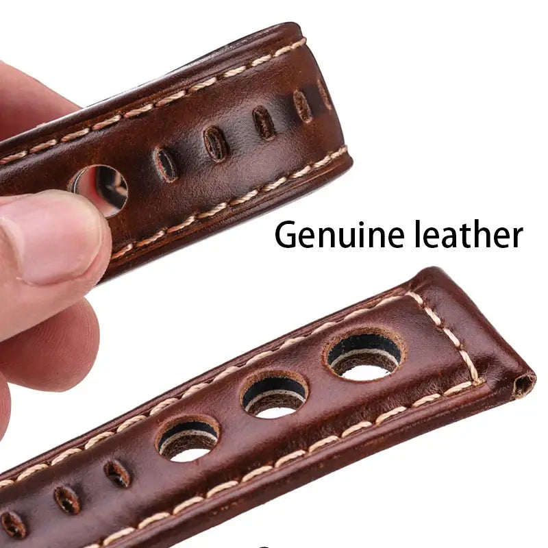 Huawei Watch & Watch GT Three-Hole Leather Rally Band