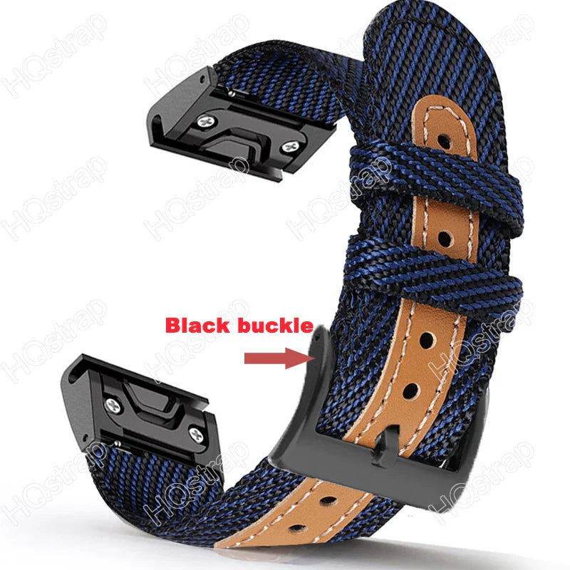 Garmin Sport Nylon Strap - Breathable Comfortable Design