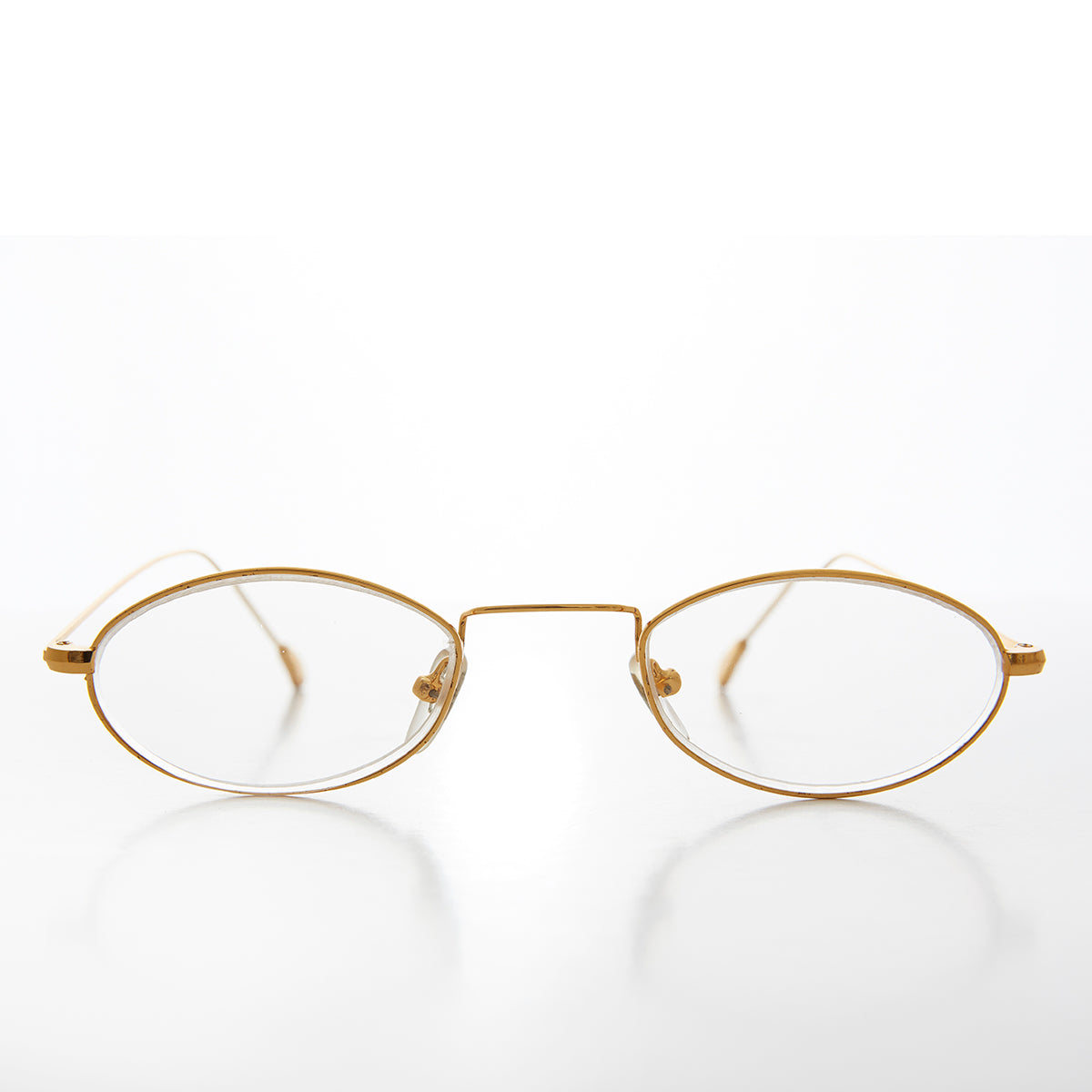 Ultra Lightweight Gold Reading Glasses - Sappho