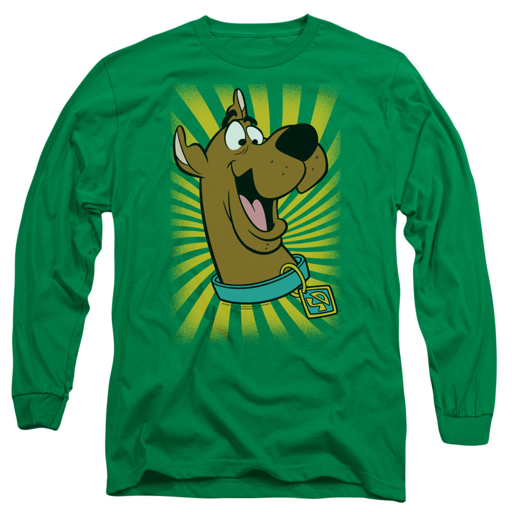 Scooby Doo™ T Shirt Mens Long Sleeve Shirt Kelly Green Officially Licensed