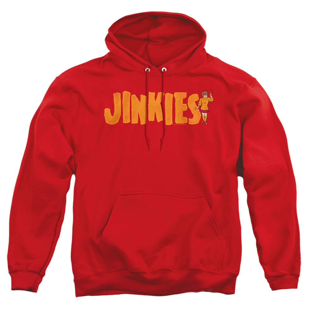 Scooby Doo Jinkies Mens Hoodie Red Officially Licensed