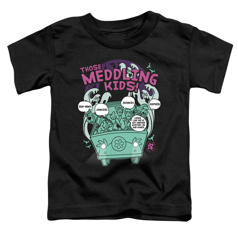 Scooby Doo Meddling Since 1969 Toddler Kids Youth T Shirt Black Officially Licensed