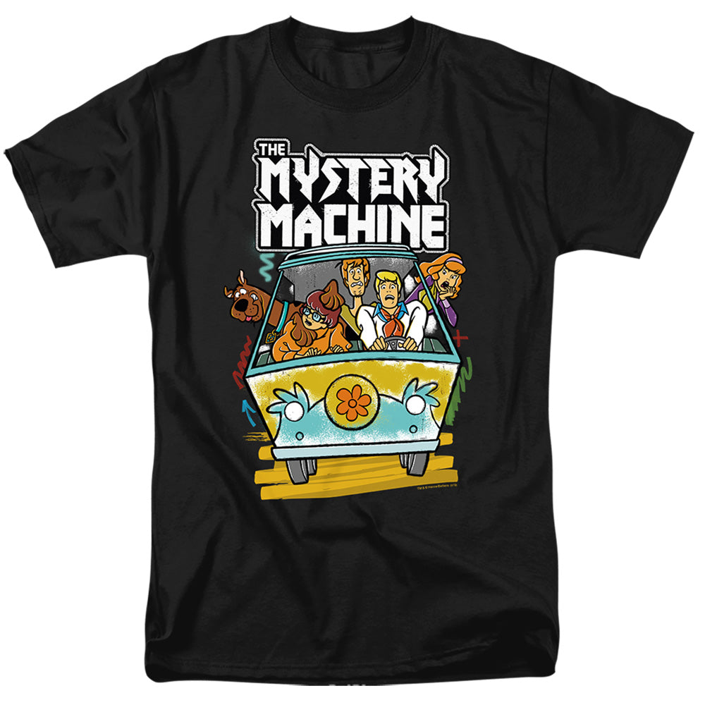 Scooby Doo! Mystery Meddle Mens T Shirt Black Officially Licensed