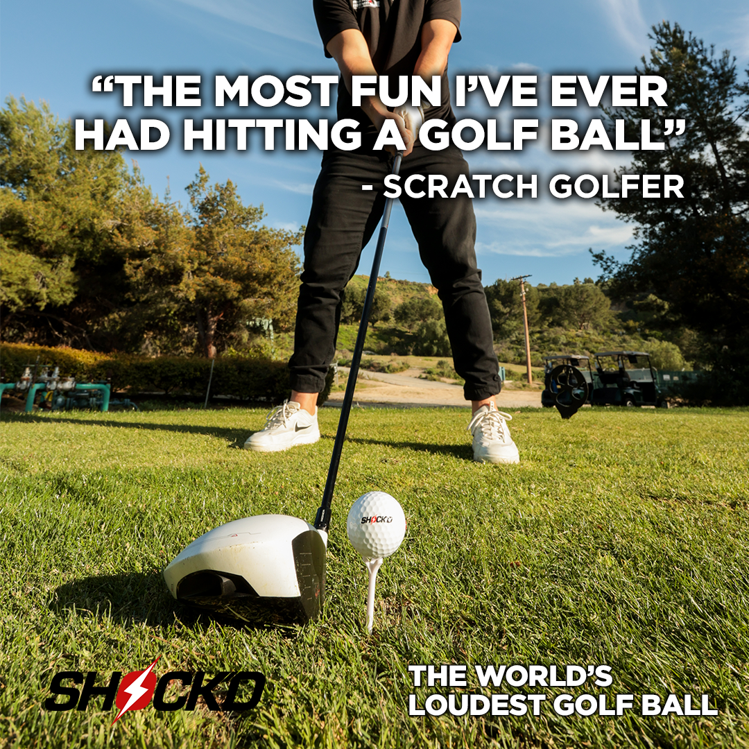 BUY 3 GET 1 FREE BUNDLE - SHOCK'D Golf Balls