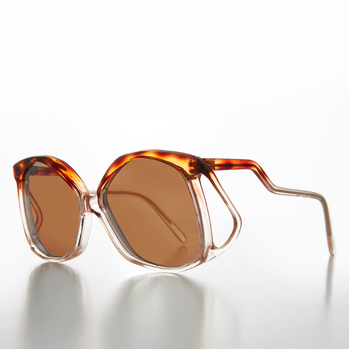 Oversized Polarized Women's 80s Sunglass - Big Sharon