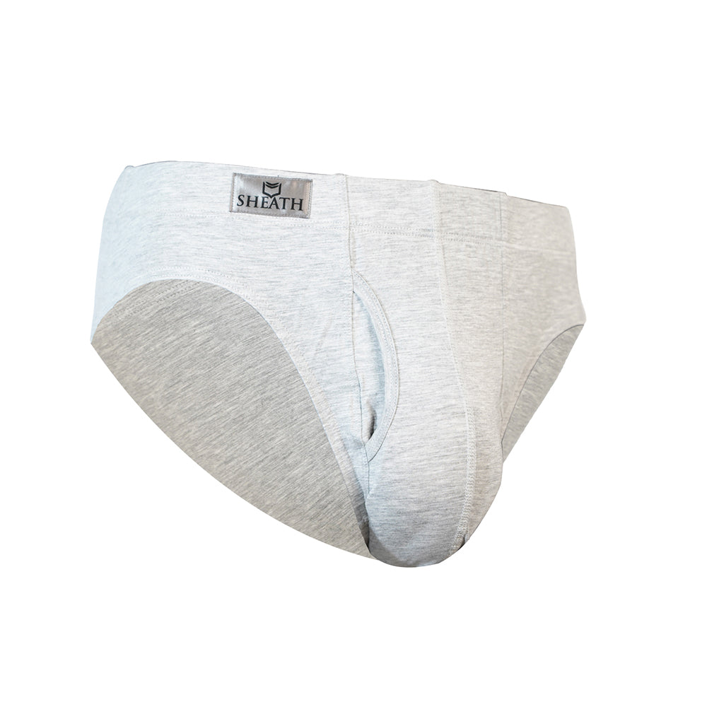 SHEATH Men's Bamboo Dual Pouch Euro Briefs - Triathlete Store