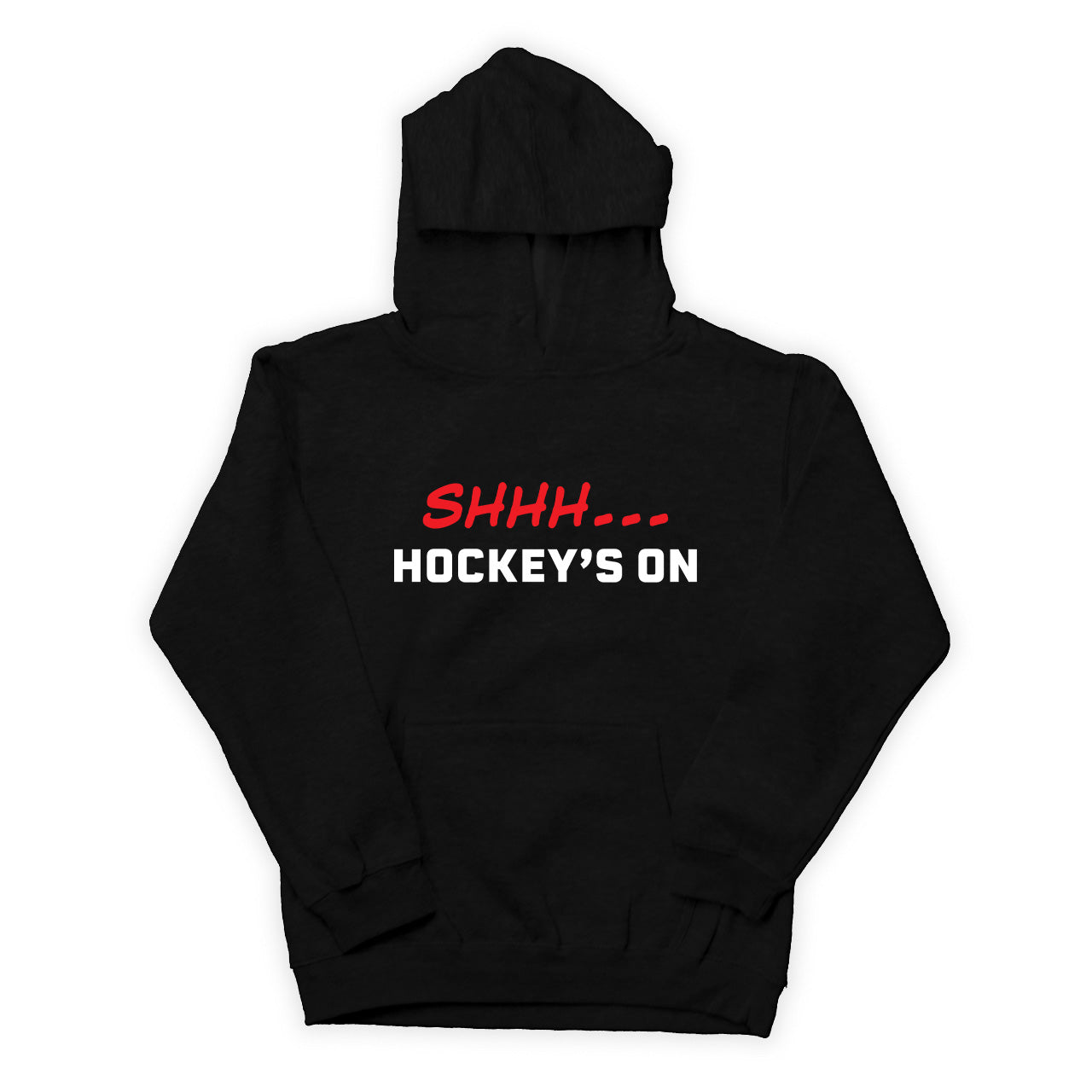 Shhh... Hockey's On Youth Hoodie