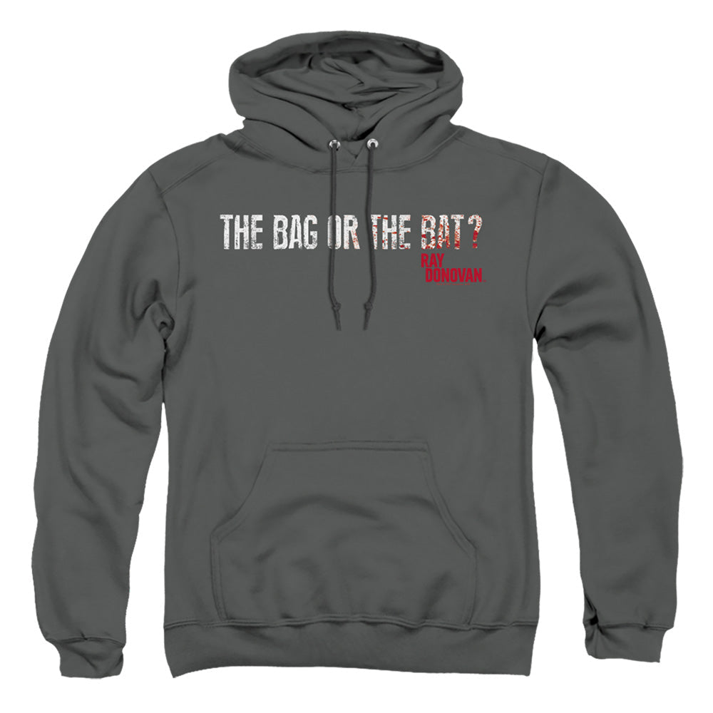 Ray Donovan Bag Or Bat Mens Hoodie Charcoal Officially Licensed