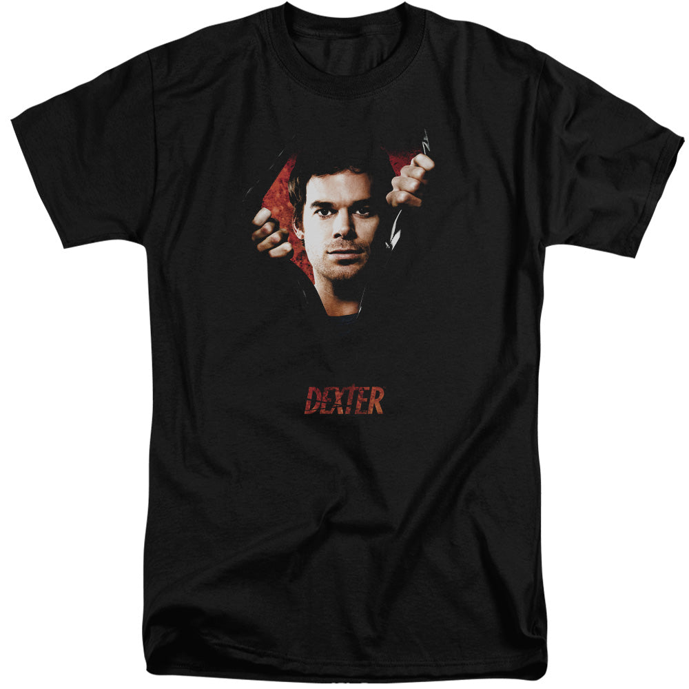 Dexter Body Bad Mens Tall T Shirt Black Officially Licensed