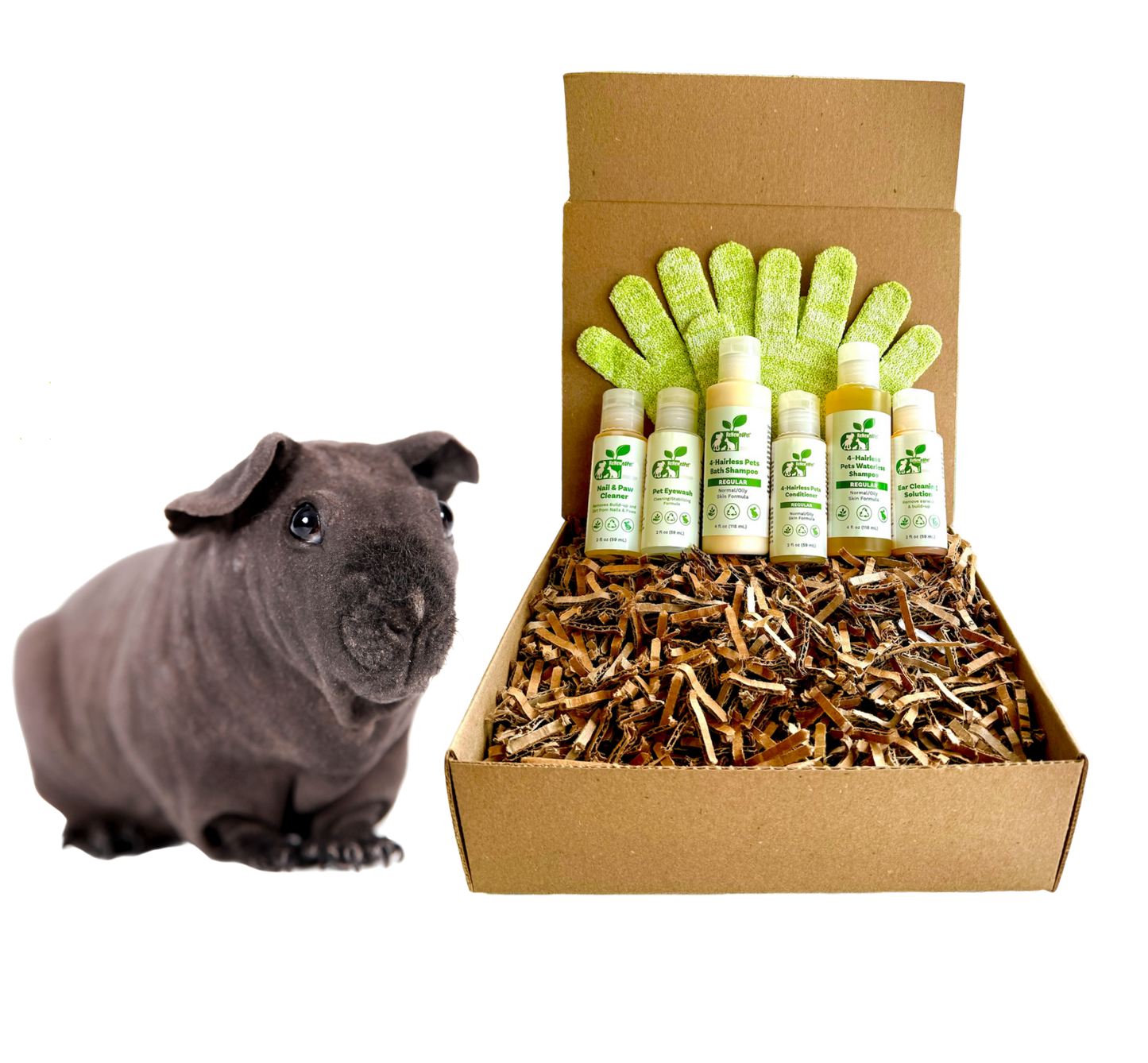 4-HAIRLESS PETS *SKINNYPIG SENSITIVE KIT