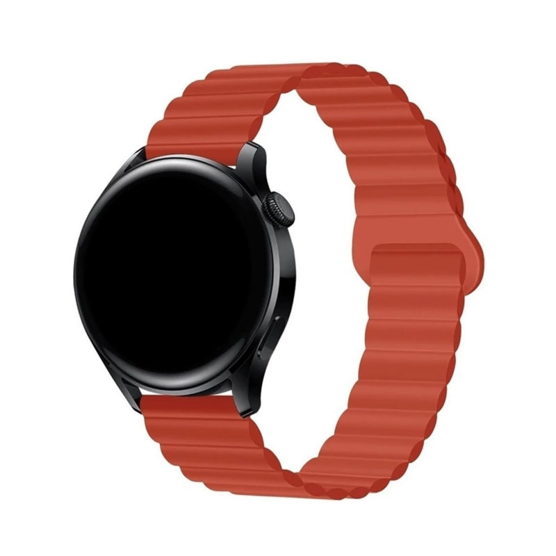 Silicone Magnetic Strap, Universal For Samsung Watch6, 20/22mm Watch Strap