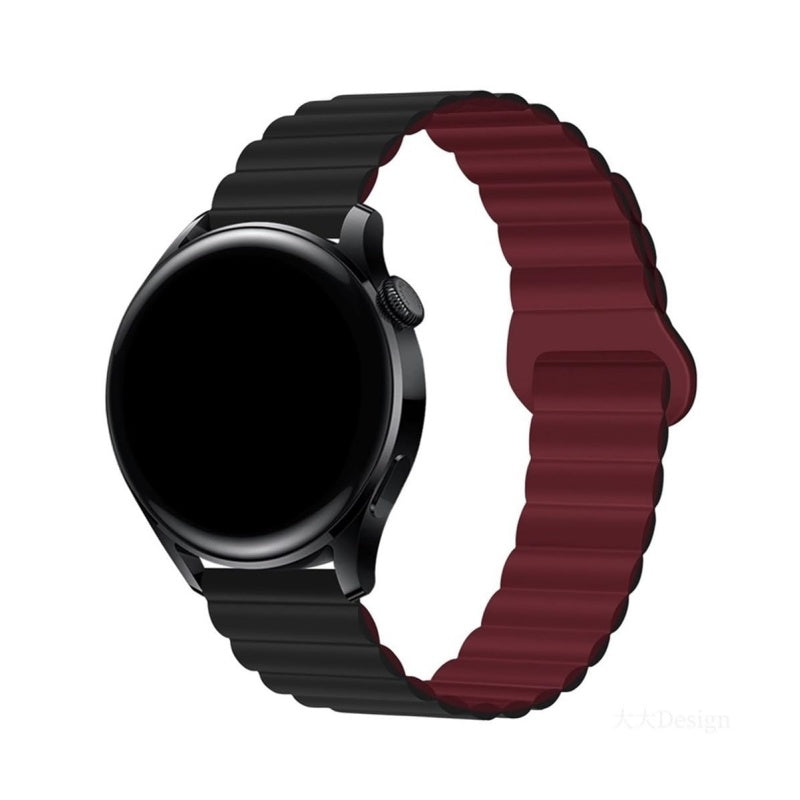 Silicone Magnetic Strap, Universal For Samsung Watch6, 20/22mm Watch Strap