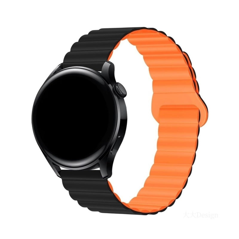 Silicone Magnetic Strap, Universal For Samsung Watch6, 20/22mm Watch Strap