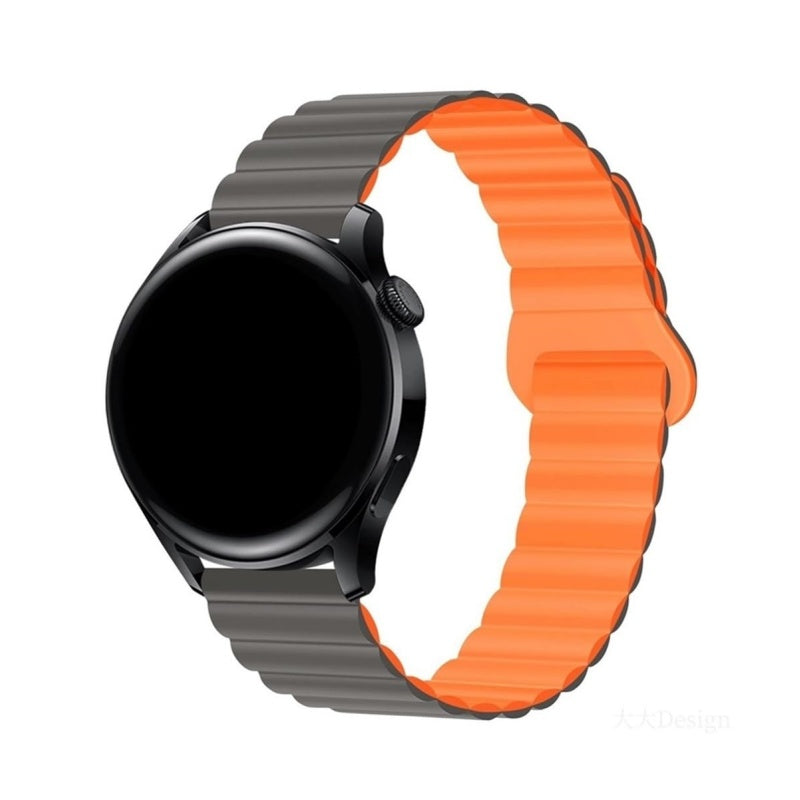 Silicone Magnetic Strap, Universal For Samsung Watch6, 20/22mm Watch Strap