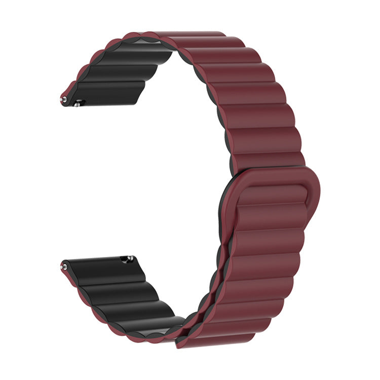 Silicone Magnetic Strap, Universal For Samsung Watch6, 20/22mm Watch Strap