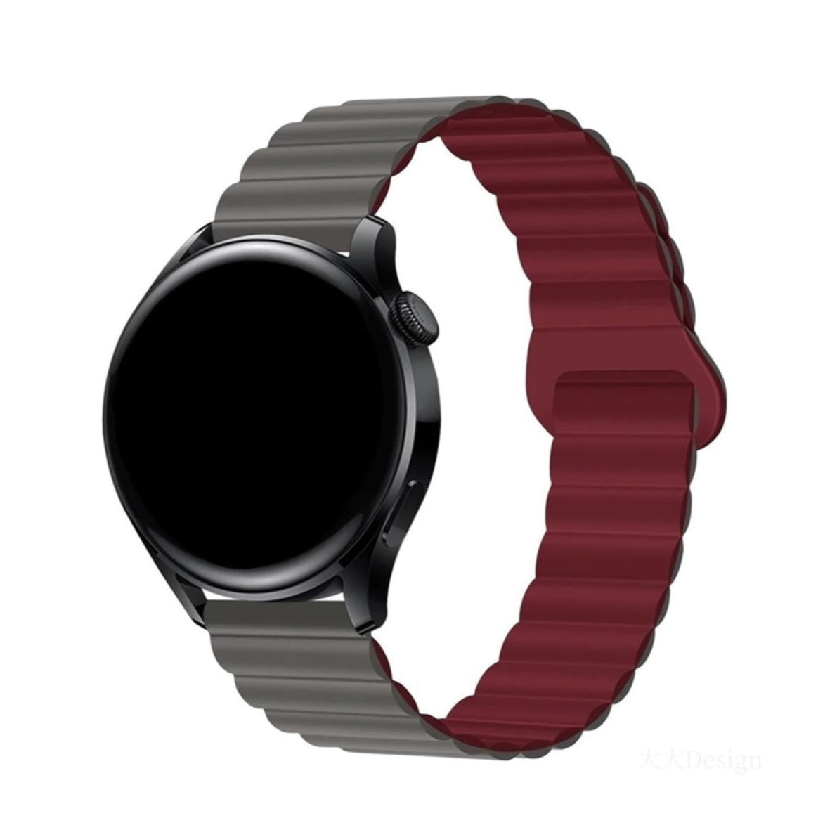 Silicone Magnetic Strap, Universal For Samsung Watch6, 20/22mm Watch Strap