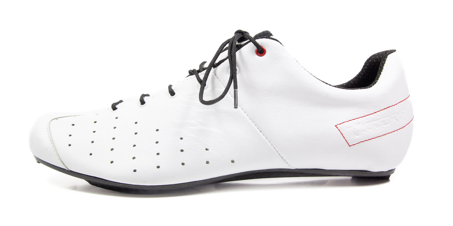Vittoria 1976 Legend Road Cycling Shoes (Kangaroo Leather) White 42.5