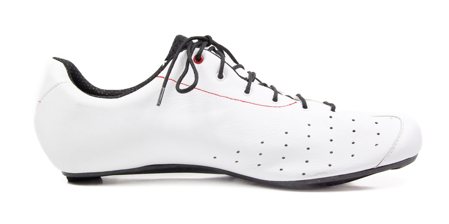 Vittoria 1976 Legend Road Cycling Shoes (Kangaroo Leather) White 42.5