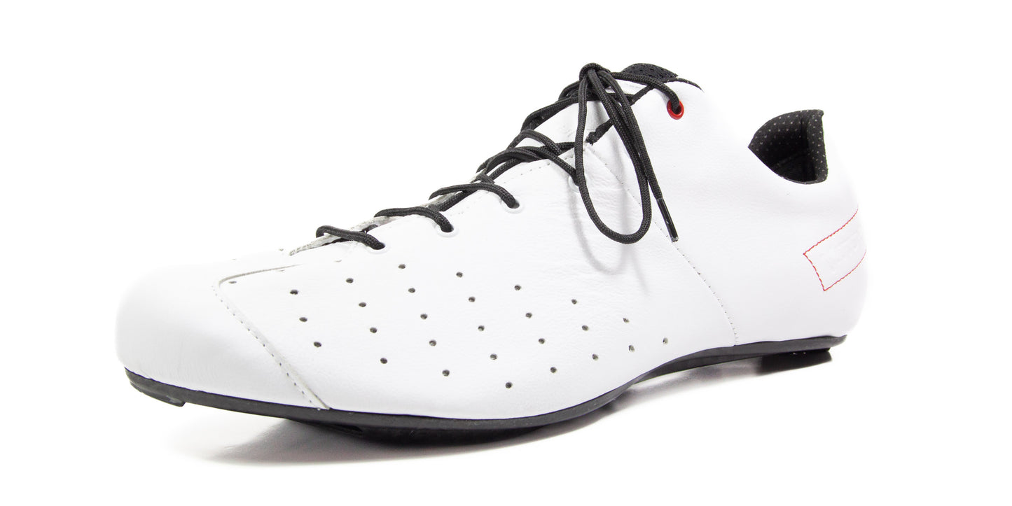 Vittoria 1976 Legend Road Cycling Shoes (Kangaroo Leather) White 42.5
