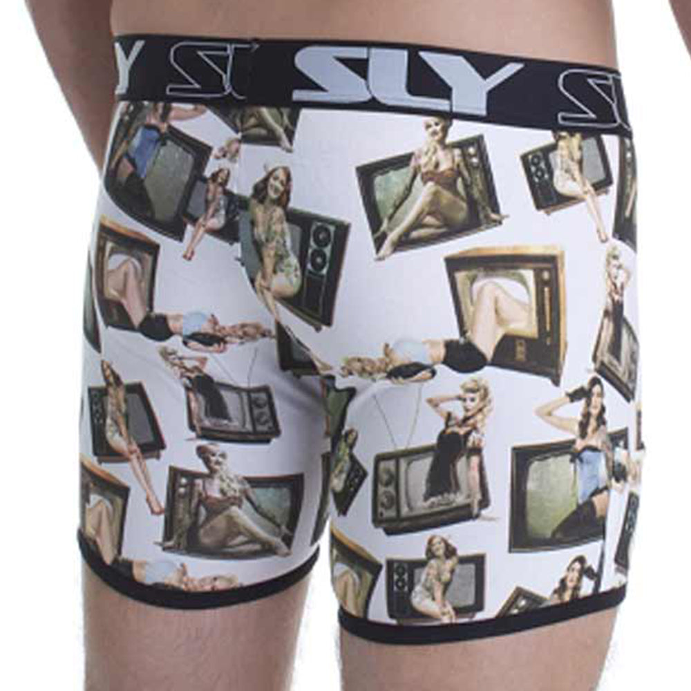 SLY SL-0030005W-PINUPS Work Boxer Brief