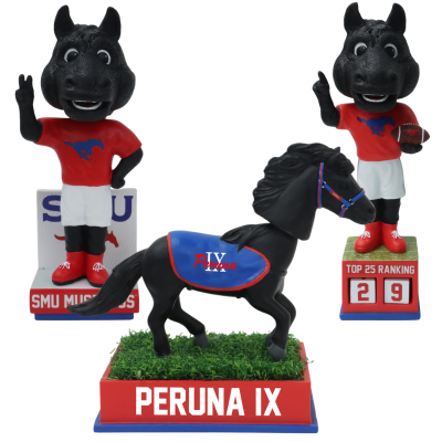 SMU Mustangs Mascot Bobbleheads