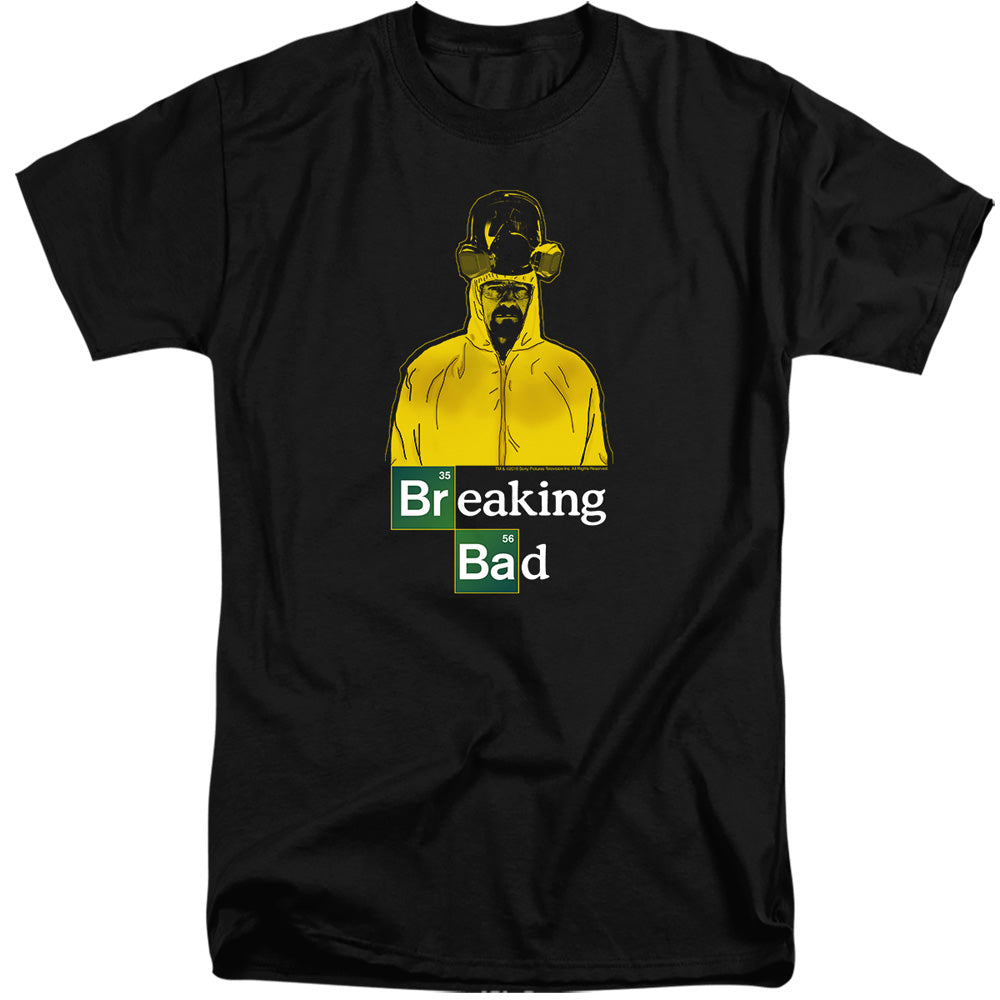 Breaking Bad Hazmat Mens Tall T Shirt Black Officially Licensed